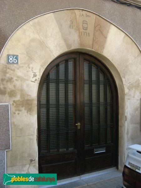 Vilanova del Camí - Portal de 1778