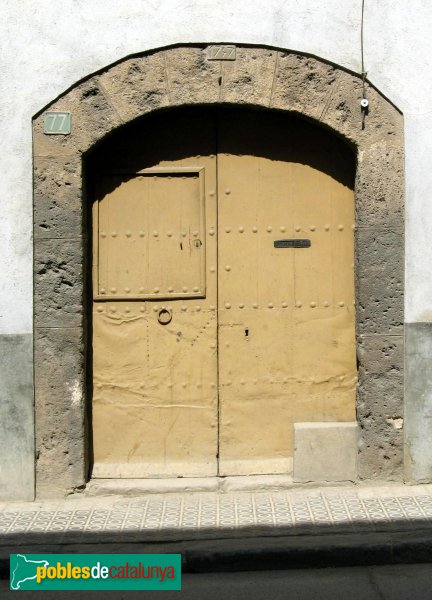 Vilanova del Camí - Portal de 1747