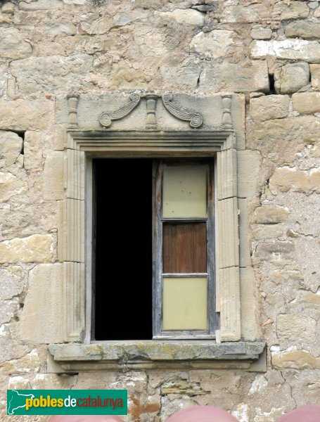 Jorba - Mas Jordà, finestra