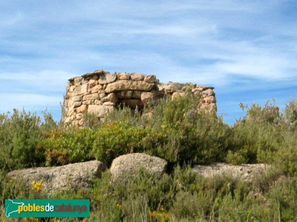 Òdena - Cabana de pedra seca