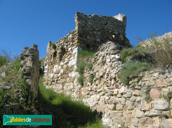 Òdena - Restes del nucli antic