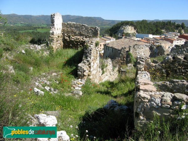 Òdena - Restes del nucli antic