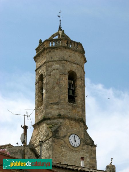 Santa Margarida de Montbui - Església parroquial, campanar