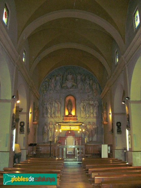 Sant Climent de Llobregat - Església, interior