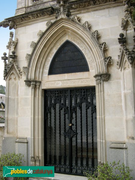 Sant Climent de Llobregat - Panteó del cementiri