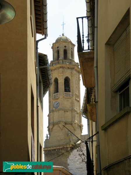 Calaf - Església de Sant Jaume, campanar
