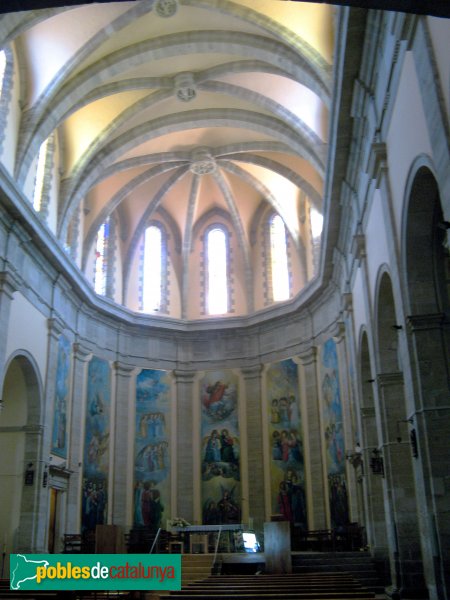 Calaf - Església de Sant Jaume , interior