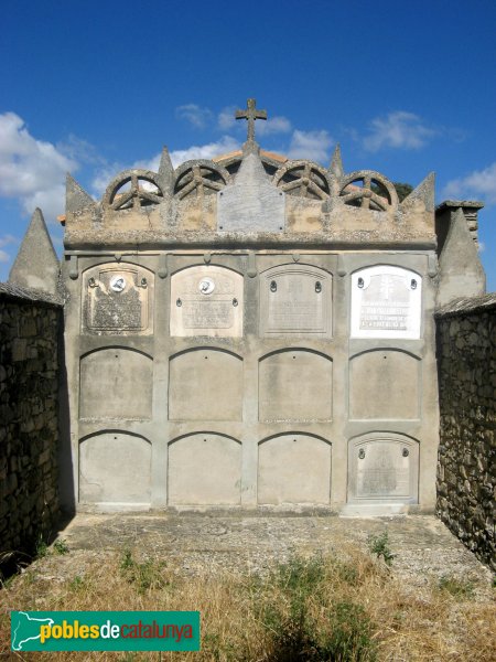 Calonge de Segarra - Sant Joan de les Quadres, cementiri