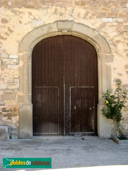 Argençola - Església de Sant Llorenç, portal