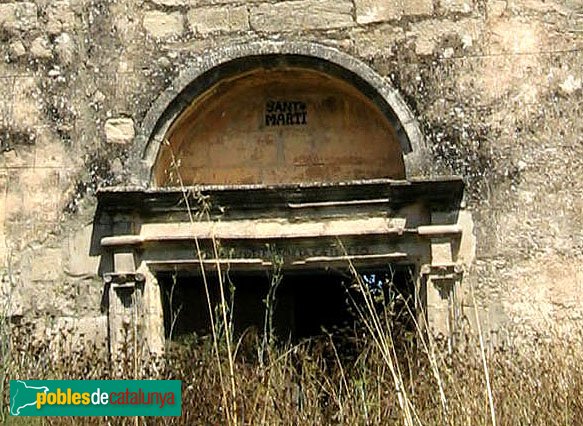Argençola - Sant Martí d'Albarells, porta