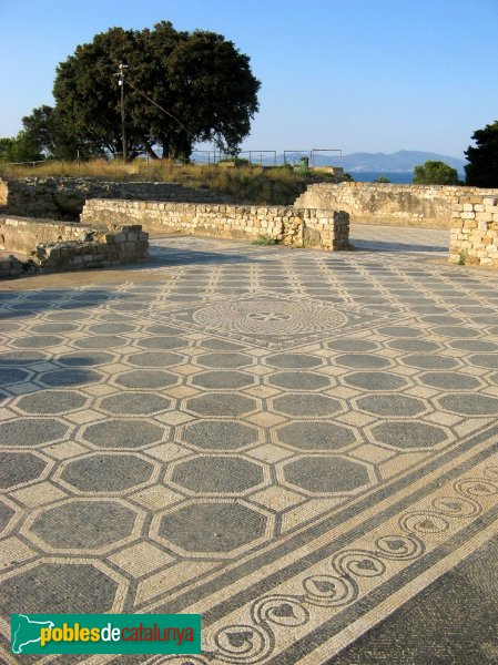 Empúries - Mosaic romà