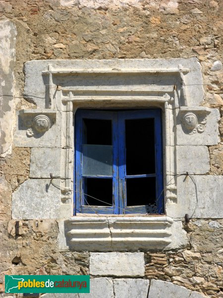 L'Escala - Can Gepot, finestra