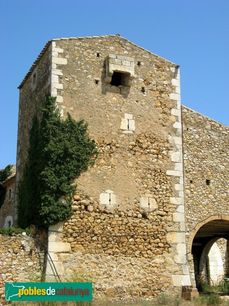 L'Escala - Mas Vilanera, torre