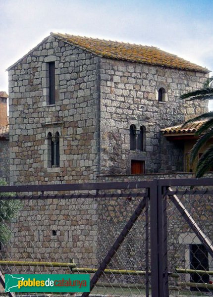 L'Escala - Cinclaus, torre del castell