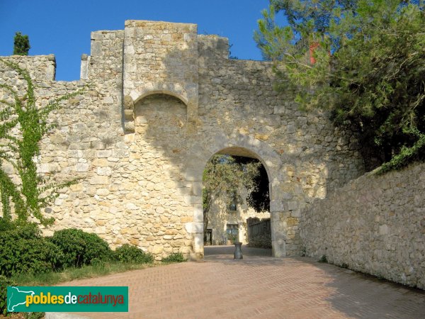 Sant Martí d'Empúries - Porta de la muralla