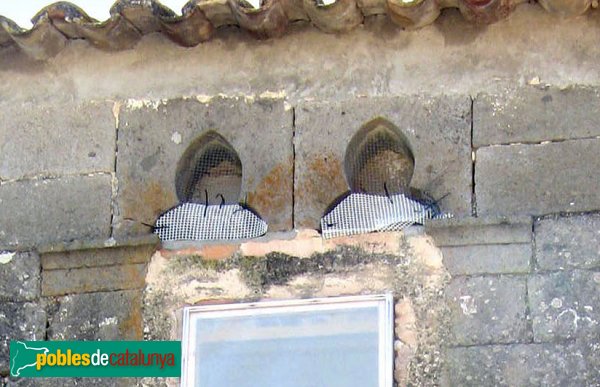 Vilamacolum - Can Selmo, detall finestra