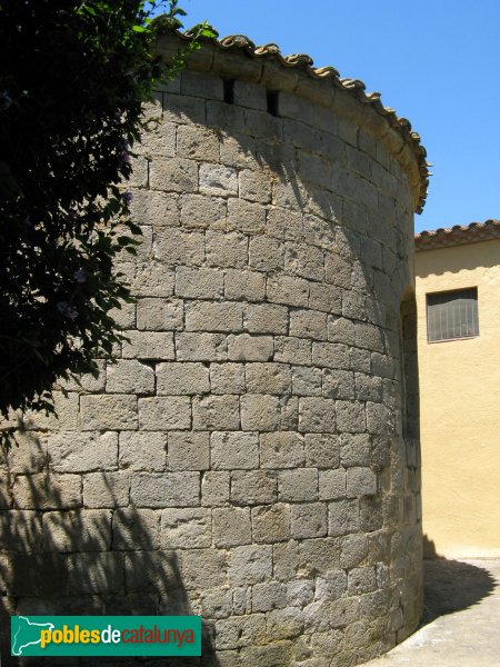 Torroella de Fluvià - Església de Sant Cebrià, absis