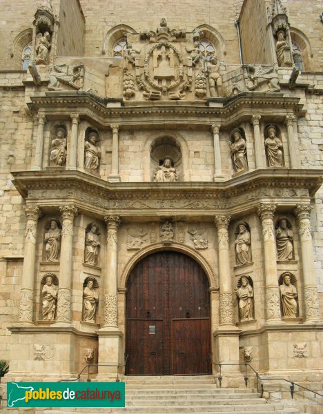 Montblanc- Santa Maria la Major, portada
