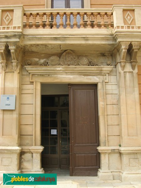 Montblanc - Jutjat, portal