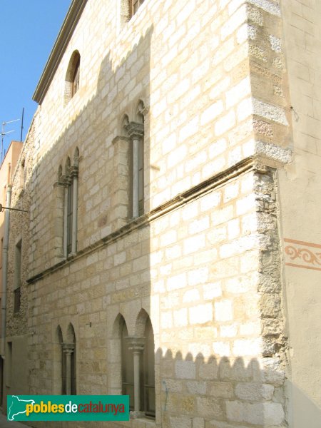 Montblanc - Casa Gardeny, façana lateral