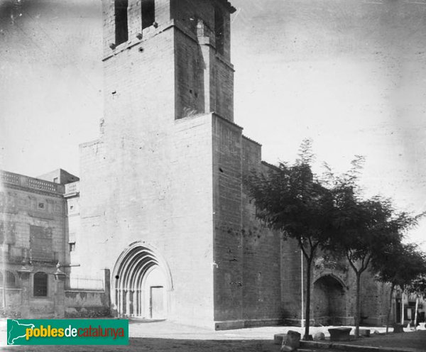 L'Espluga de Francolí - Església vella de Sant Miquel, 1917