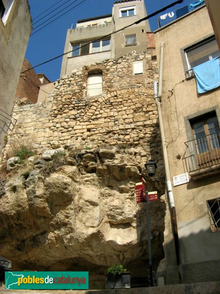 L'Espluga de Francolí - Restes de la muralla