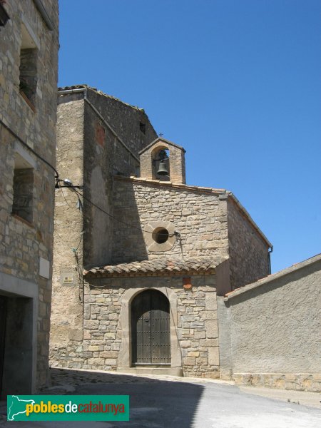 Santa Coloma de Queralt - La Pobla de Carivenys, església de Sant Joan Baptista