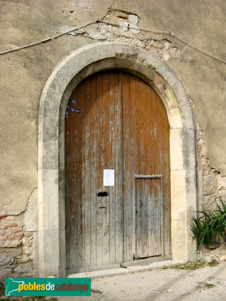 Pontils - Sant Magí de Brufaganya, portal
