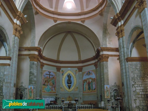 Sarral - Església de Santa Maria, interior