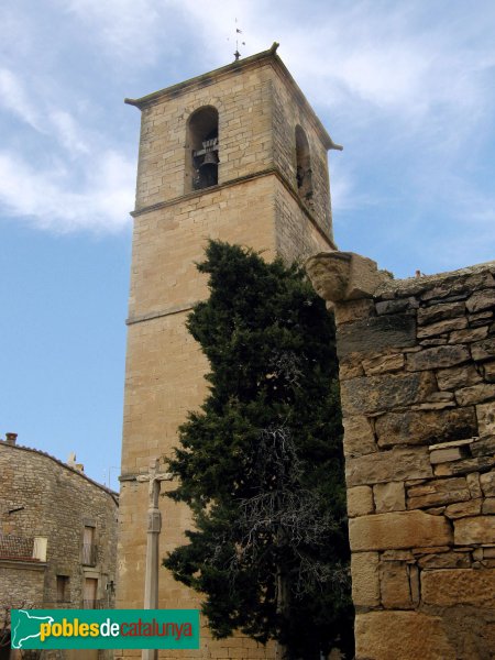 Vallfogona de Riucorb - Església de Santa Maria, campanar