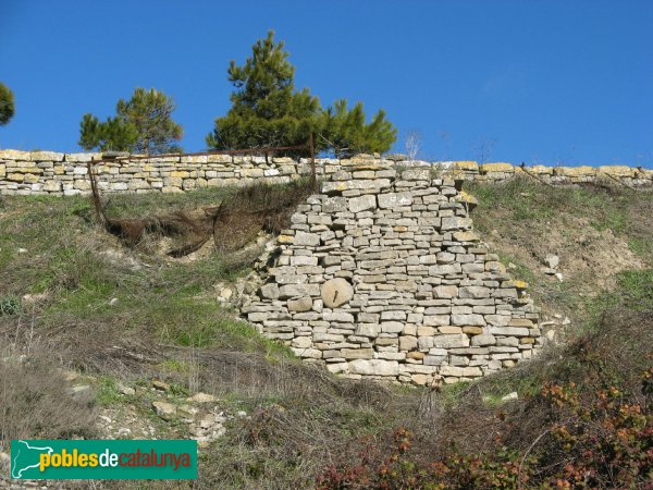Llorac - Restes del castell de Montargull