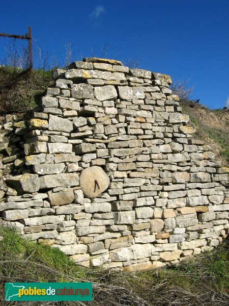 Llorac - Restes del castell de Montargull