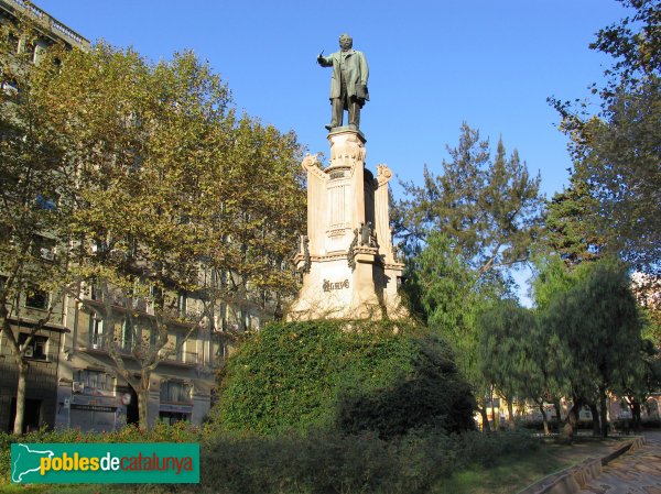 Barcelona - Monument a Clavé
