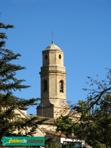 Vallclara - Església de Sant Joan, campanar