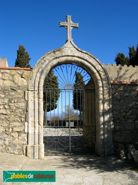 Vilanova de Prades - Porta del cementiri