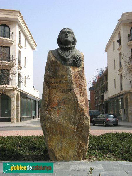 Sant Quirze del Vallès - Monument  a Rafael Casanova
