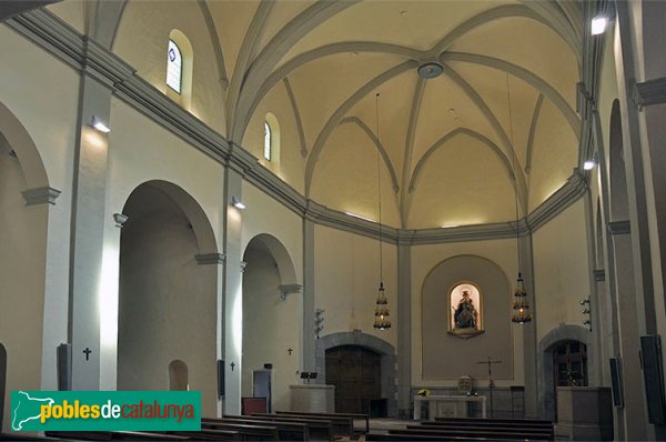 Terrassa - Església de Sant Francesc d'Assís, interior