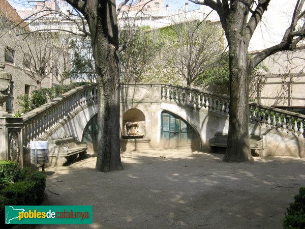 Terrassa - Casa Alegre de Sagrera, jardí