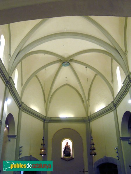 Terrassa - Església de Sant Francesc d'Assís, interior