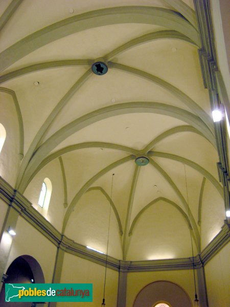 Terrassa - Església de Sant Francesc d'Assís, interior (2)