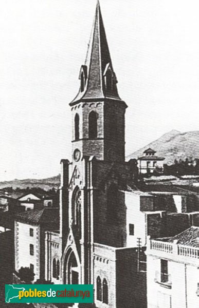 Montcada i Reixac - Església neogòtica destruïda el 1936
