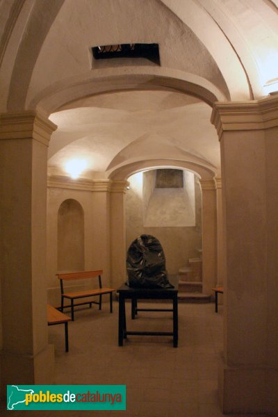 Barcelona - Capella de Marcús, cripta