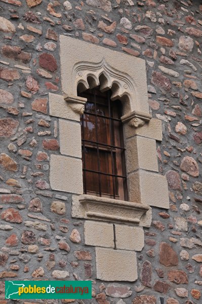 Masia de Can Duran, finestra