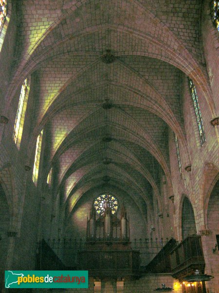 Barcelona - Monestir de Pedralbes, interior església
