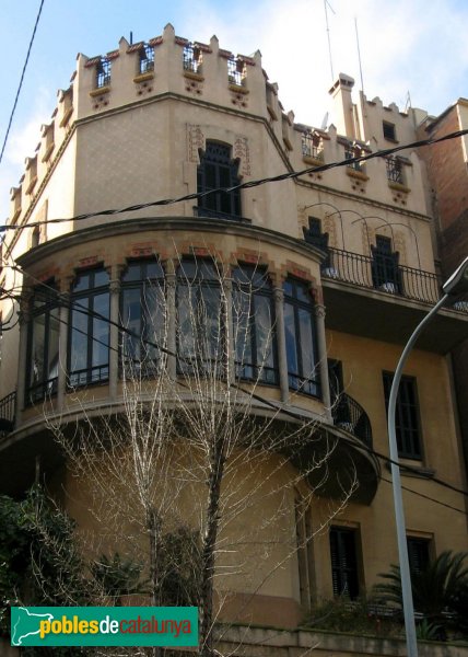 Barcelona - façana Vallcarca, 89