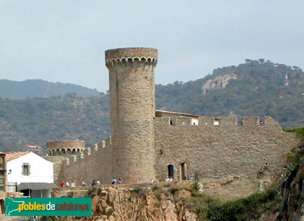Tossa de Mar - Muralla, torre del Codolar
