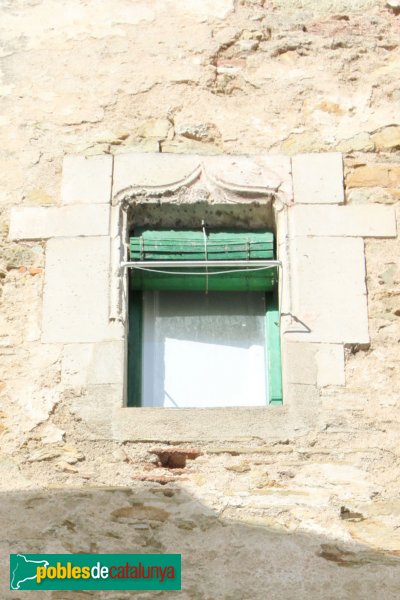 Lloret de Mar - Torre de Can Grassot, finestra gòtica