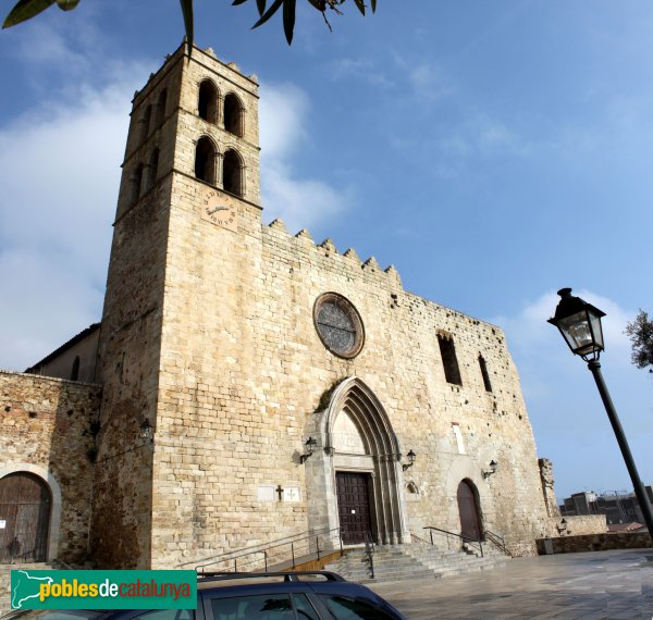 Blanes - Església de Santa Maria i palau dels Cabrera