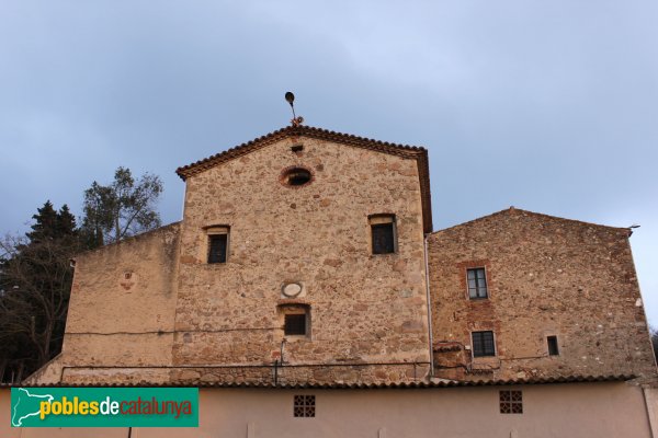 Blanes - Santuari del Vilar, façana posterior