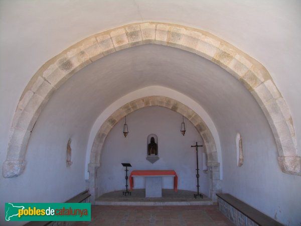 Blanes - Ermita de Santa Bàrbara (interior)
